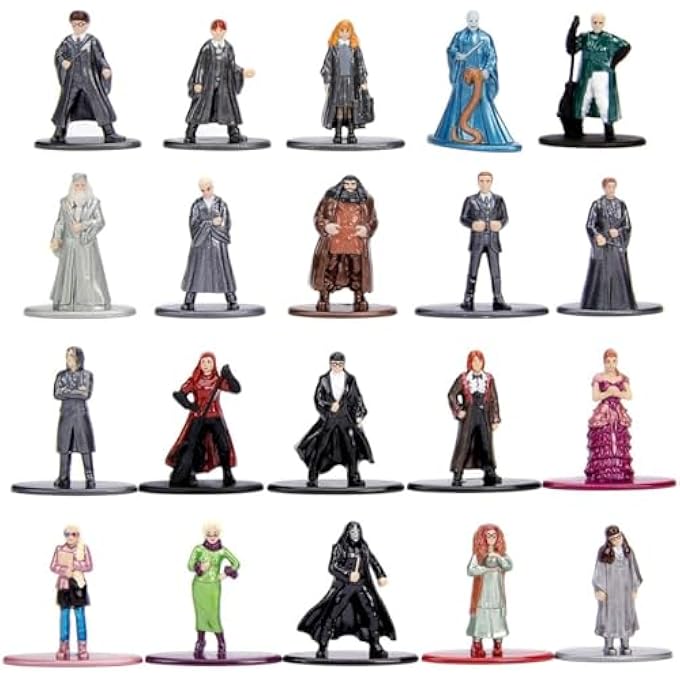 DICKIE TOYS - 253185000 - HARRY POTTER FIGURINES - SET OF 20 METAL CHARACTERS - 4 CM - Image 1